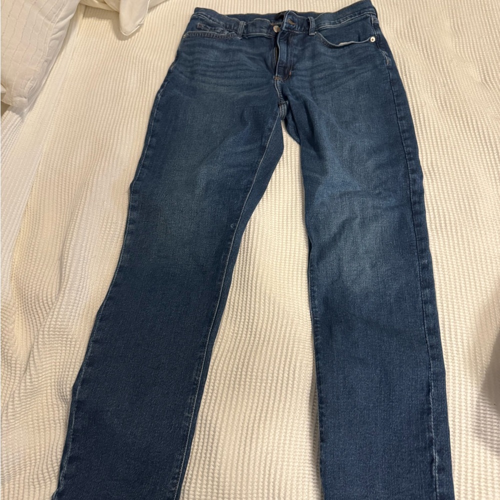 Banana Republic Dark Blue Straight Leg Jeans